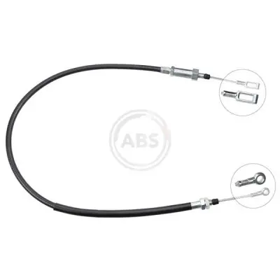 Cable de accionamiento, freno de estacionamiento A.B.S. K18880 De Moda